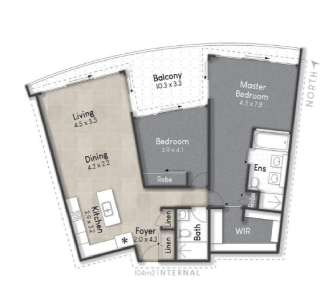 Oracle Tower 2 Luxury 33rd Flr Ocean Views Apartment